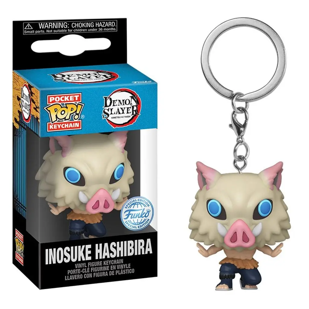 Popular Anime Merchandise - Funko pop demon slayer chaveiros inosuke