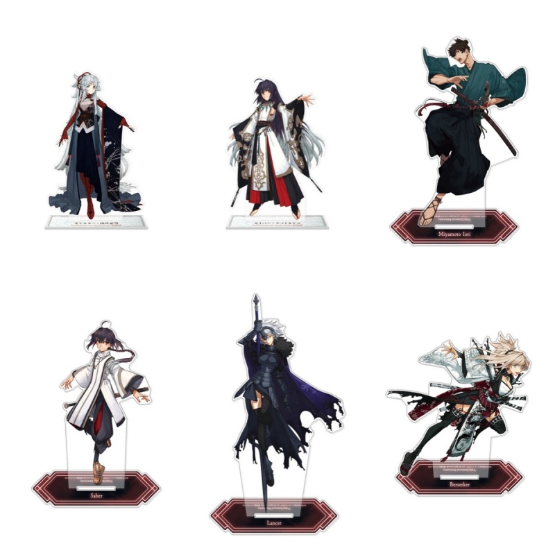 Fate Anime Merchandise - Chaveiros de Acrílico de 15CM Anime