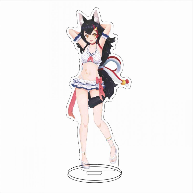 16CM Anime Hololive Shirakami  - Anime Merchandise Collection avaliação e preço