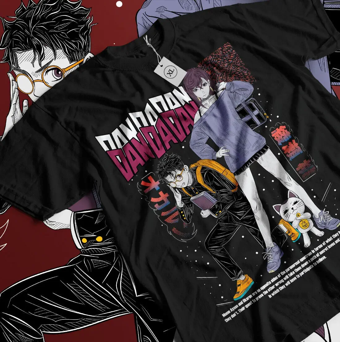 Camiseta Popular Dandadan Mane - Popular Anime Merchandise avaliação e preço